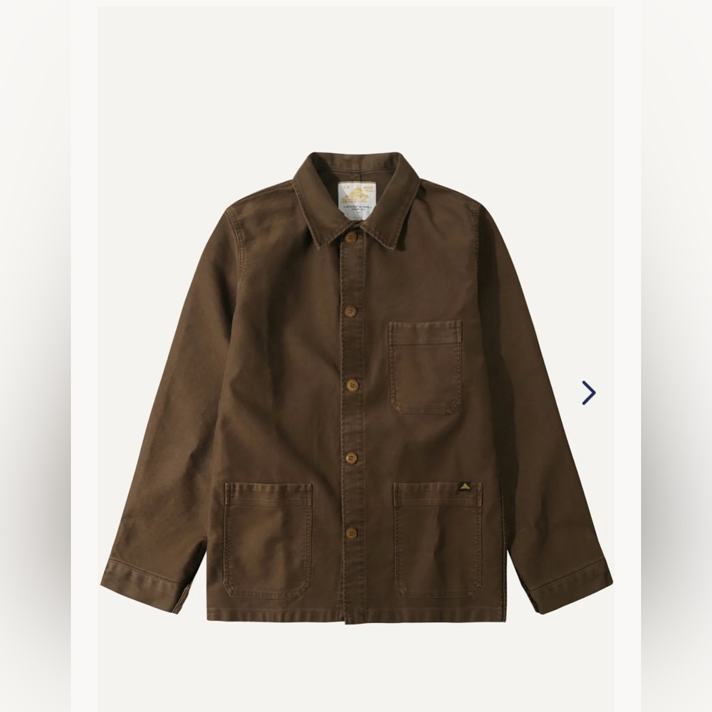 Le Mont Saint Michel - The Real Work Jacket - Brown - Size 48